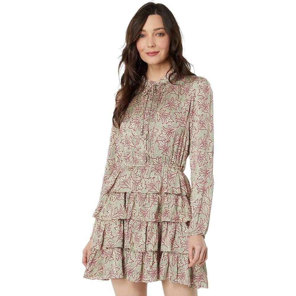 Joie Tiered Floral Long Sleeve Willow Dress NWT